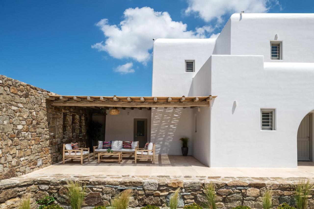 Mykonos Ag Villas In Ftelia Beach Kültér fotó