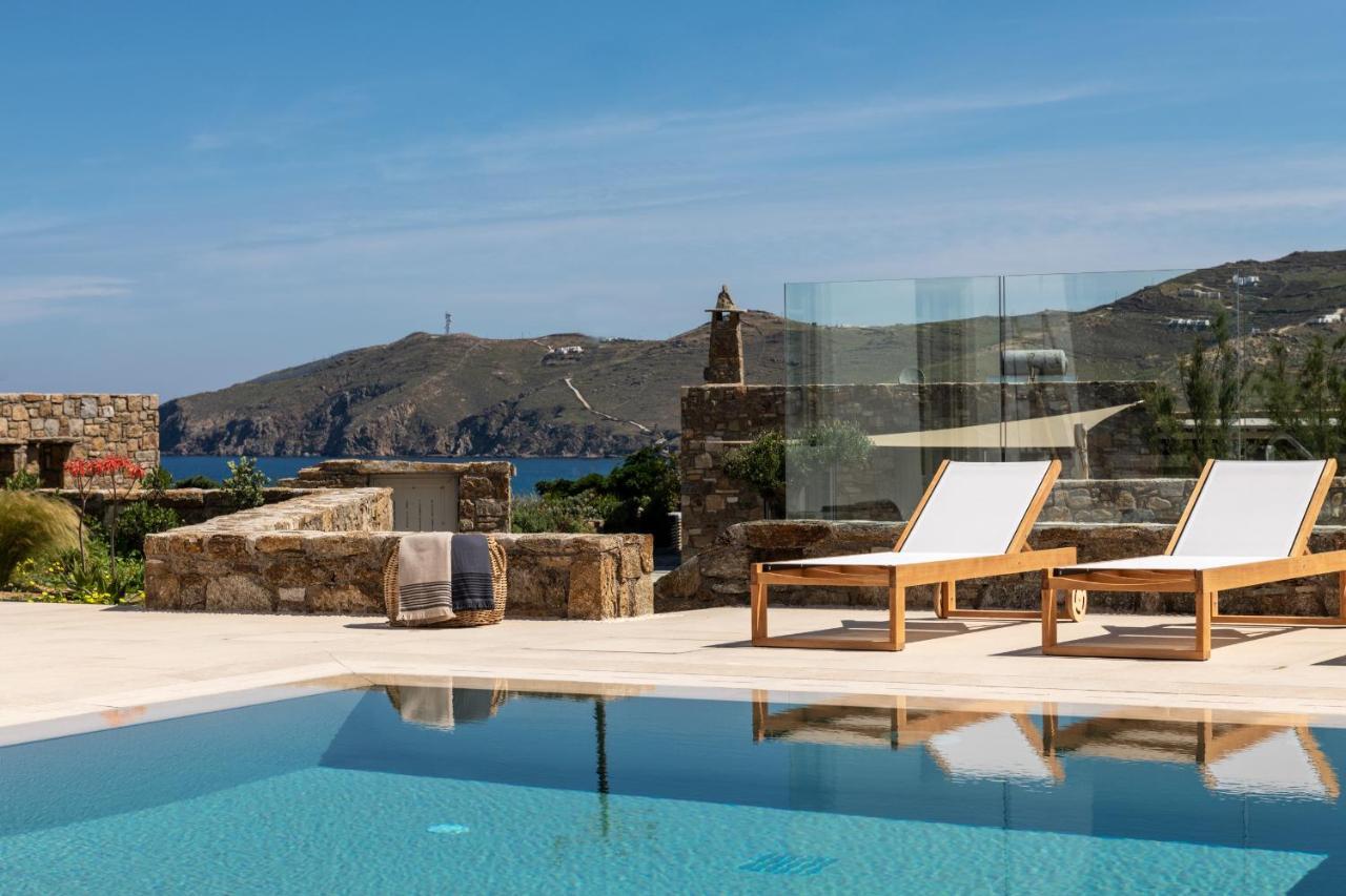 Mykonos Ag Villas In Ftelia Beach Kültér fotó
