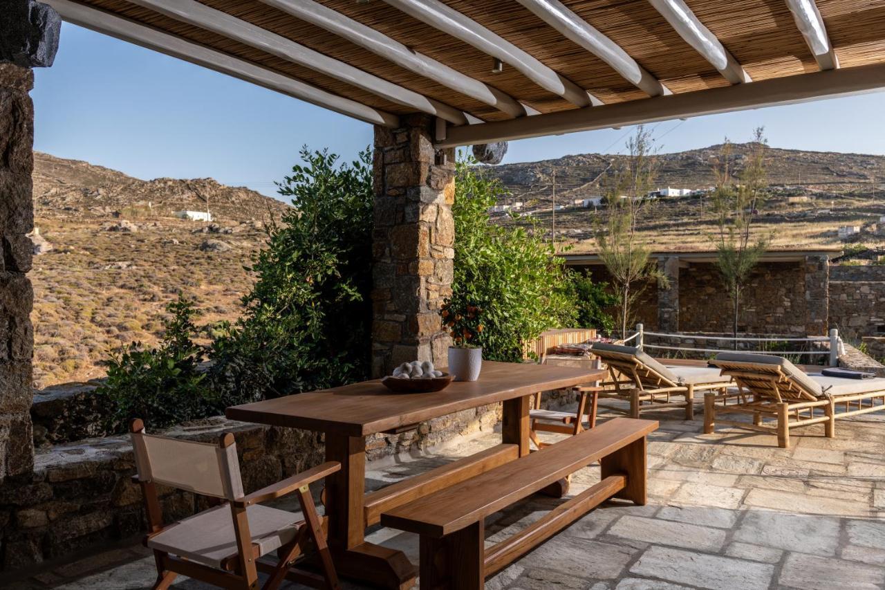 Mykonos Ag Villas In Ftelia Beach Kültér fotó