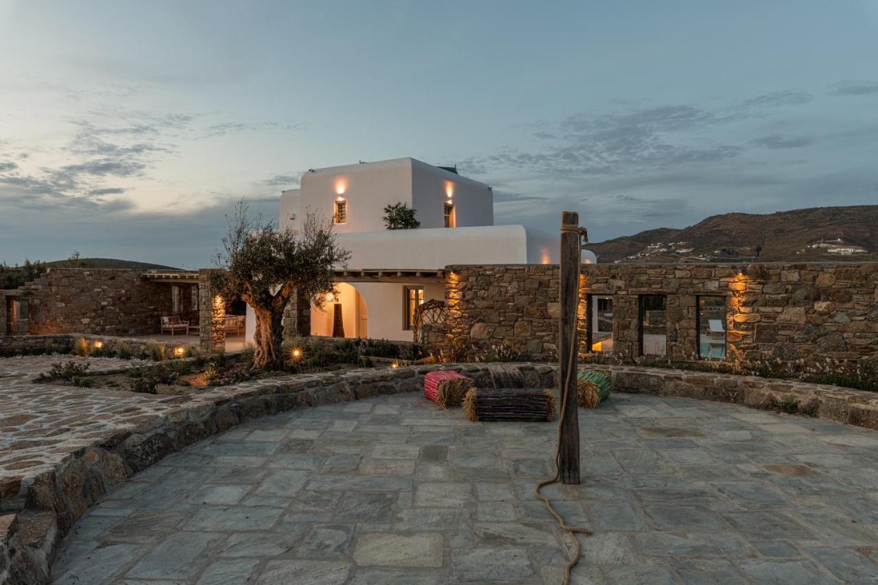 Mykonos Ag Villas In Ftelia Beach Kültér fotó
