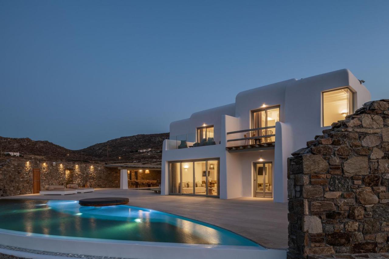 Mykonos Ag Villas In Ftelia Beach Kültér fotó
