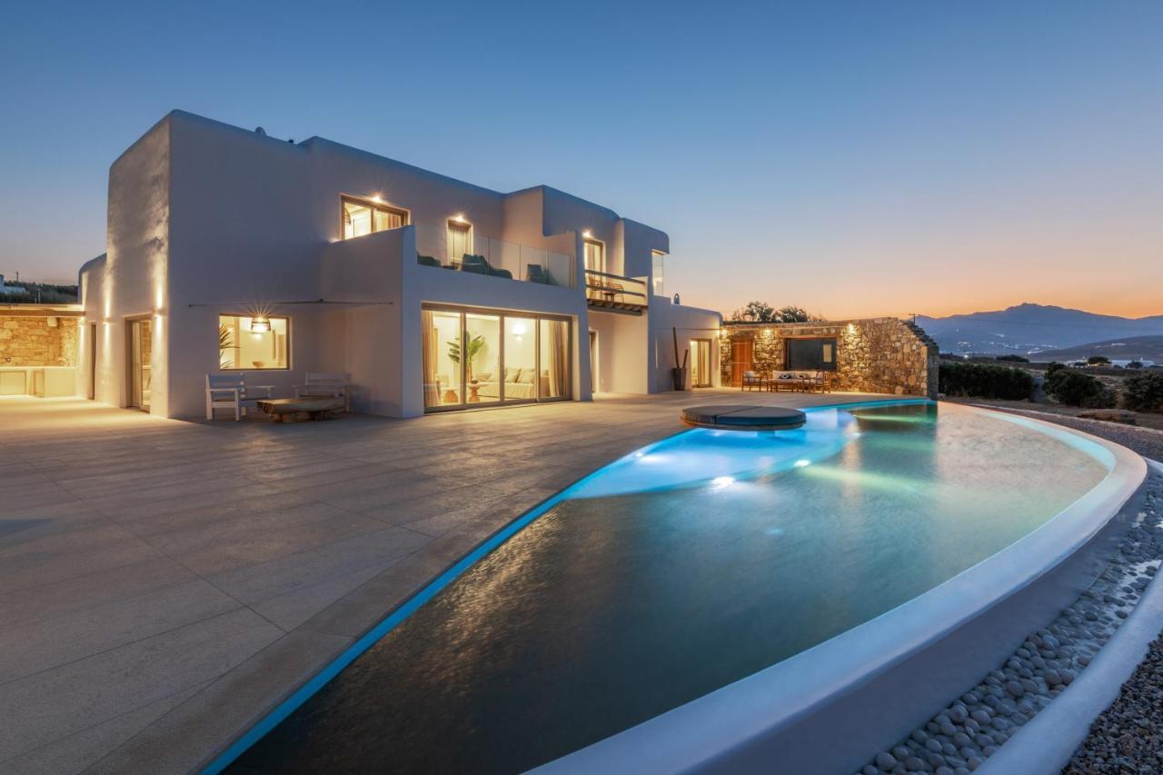 Mykonos Ag Villas In Ftelia Beach Kültér fotó