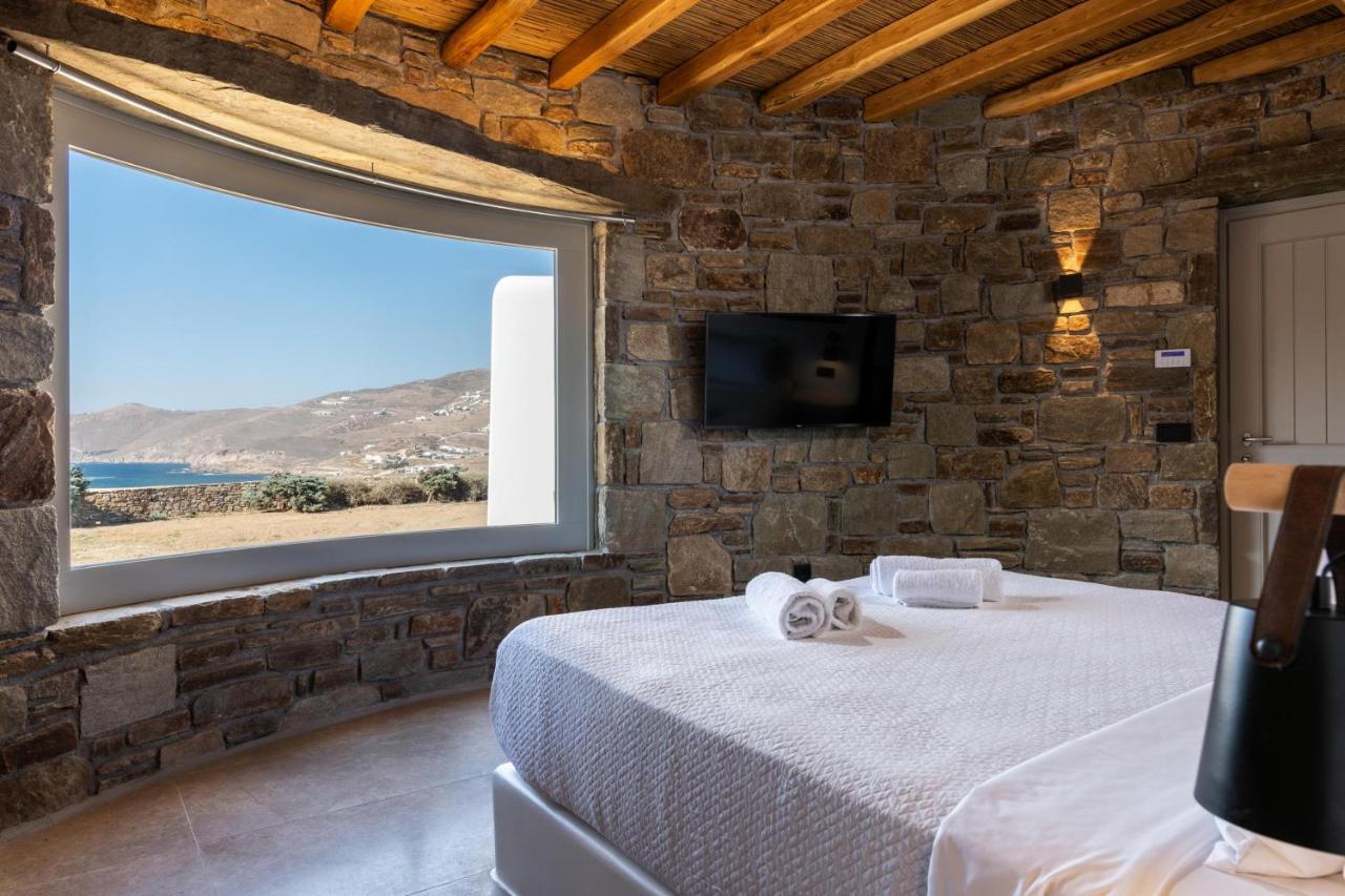 Mykonos Ag Villas In Ftelia Beach Kültér fotó