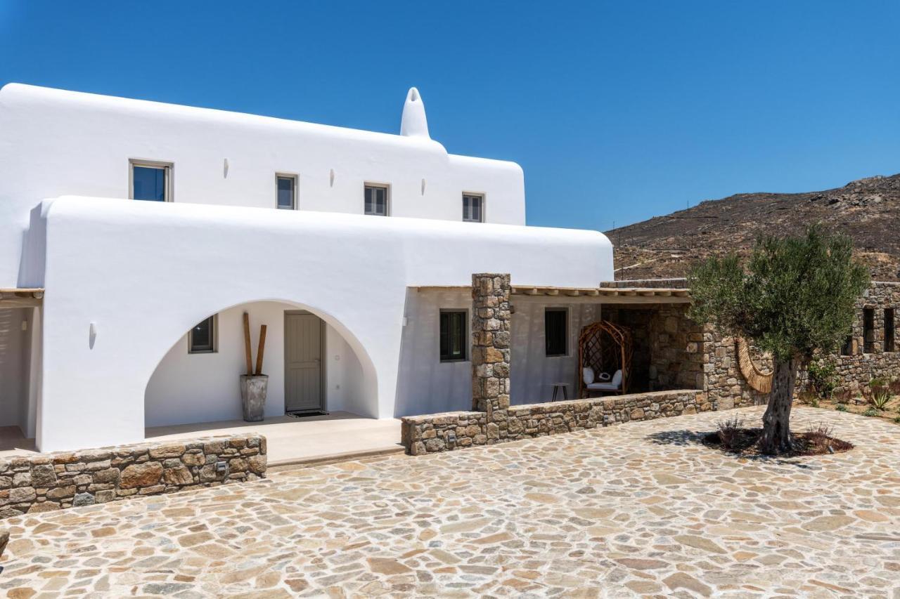 Mykonos Ag Villas In Ftelia Beach Kültér fotó