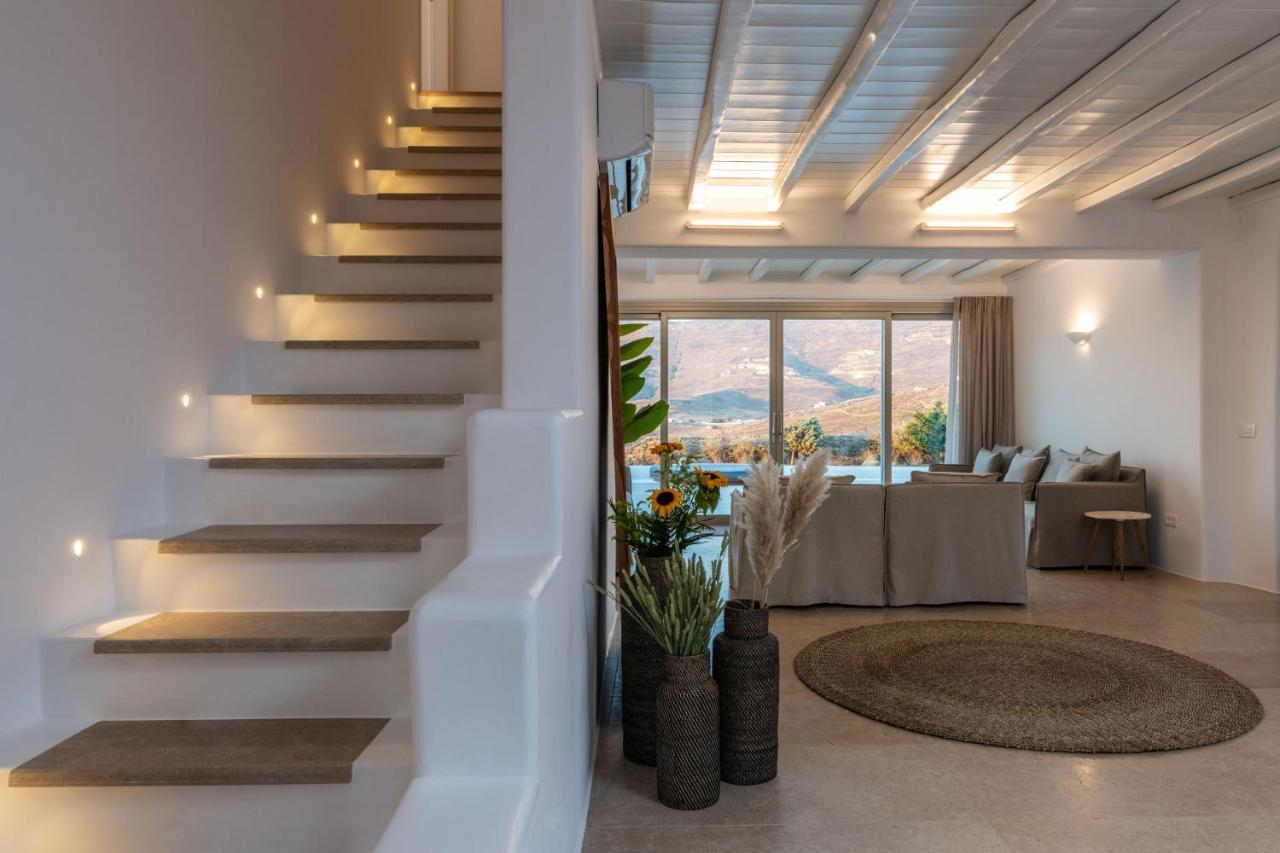 Mykonos Ag Villas In Ftelia Beach Kültér fotó