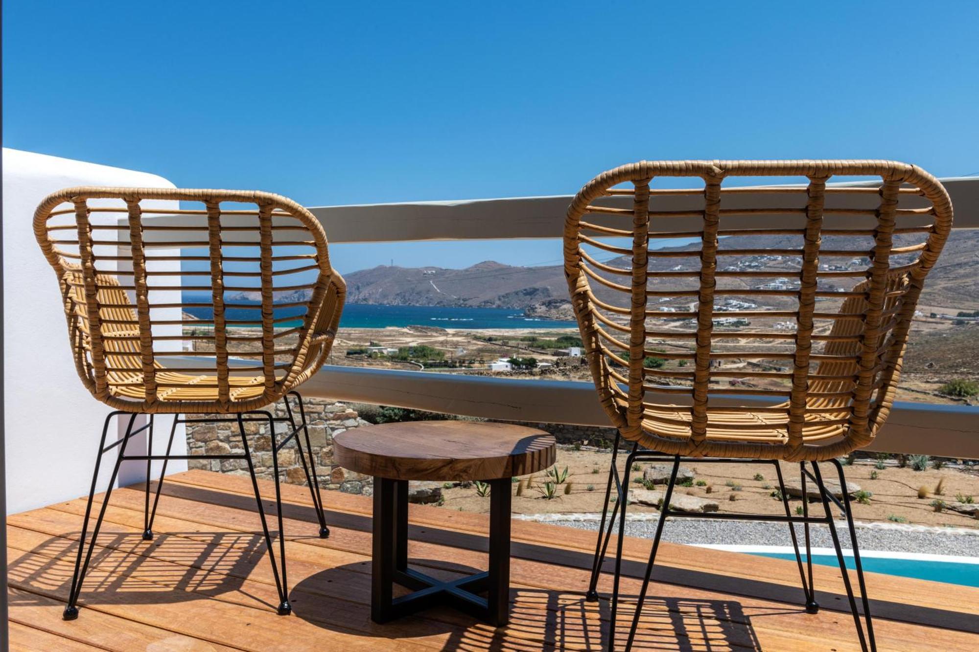 Mykonos Ag Villas In Ftelia Beach Kültér fotó