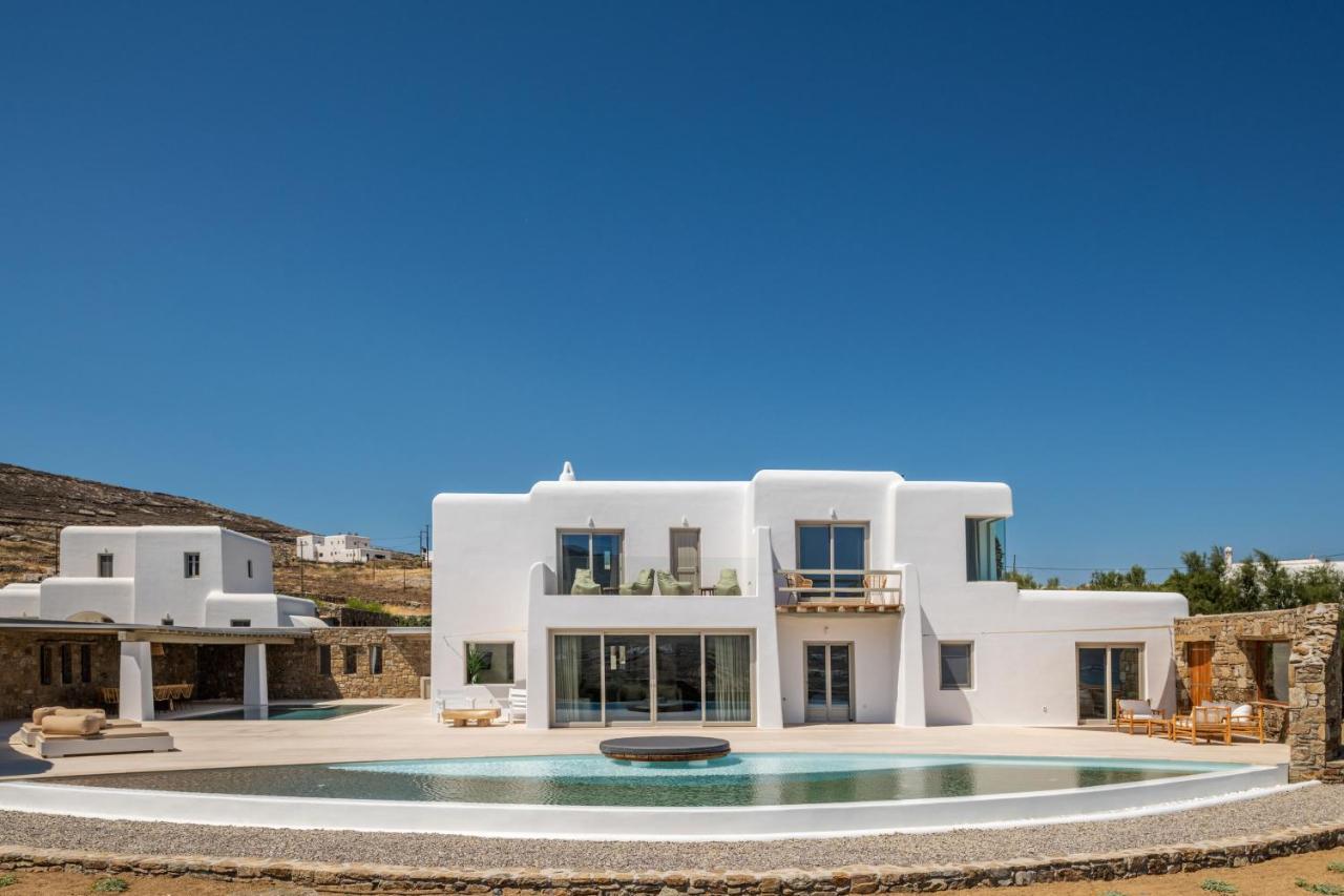 Mykonos Ag Villas In Ftelia Beach Kültér fotó