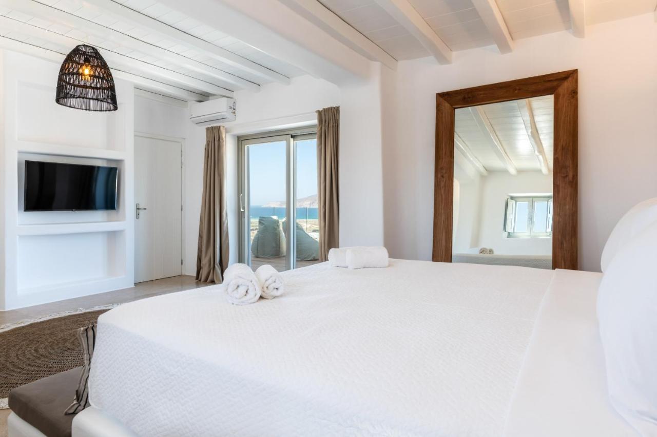 Mykonos Ag Villas In Ftelia Beach Kültér fotó