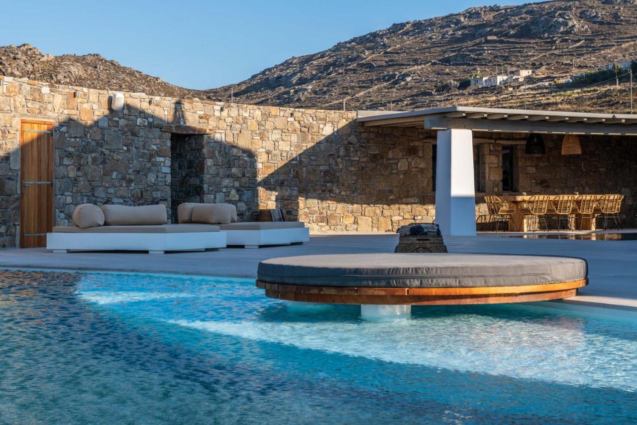 Mykonos Ag Villas In Ftelia Beach Kültér fotó