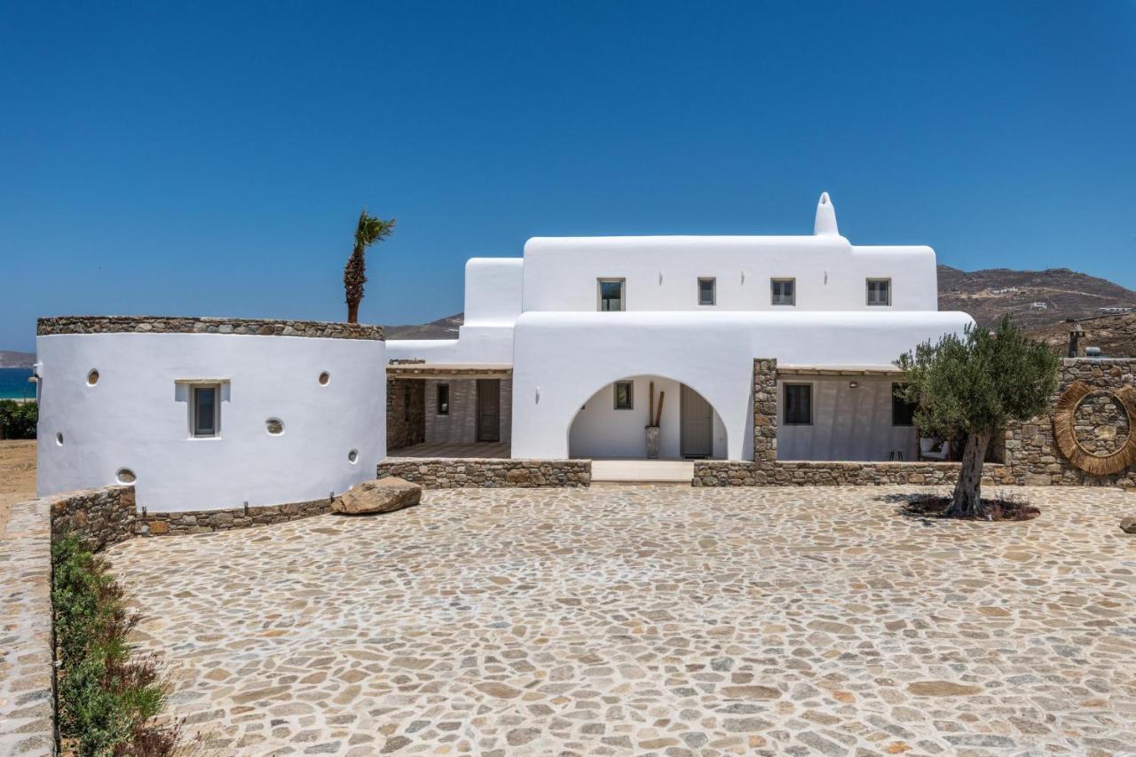 Mykonos Ag Villas In Ftelia Beach Kültér fotó
